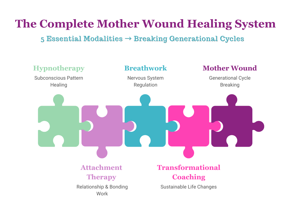 The Complete Mother Wound Healing System - 5 Essential Modalities